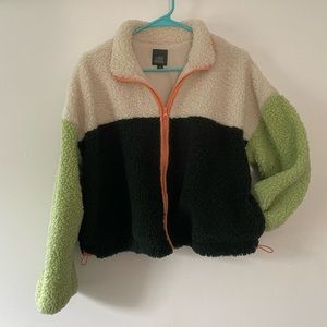 Wild Fable Cropped Zip Up